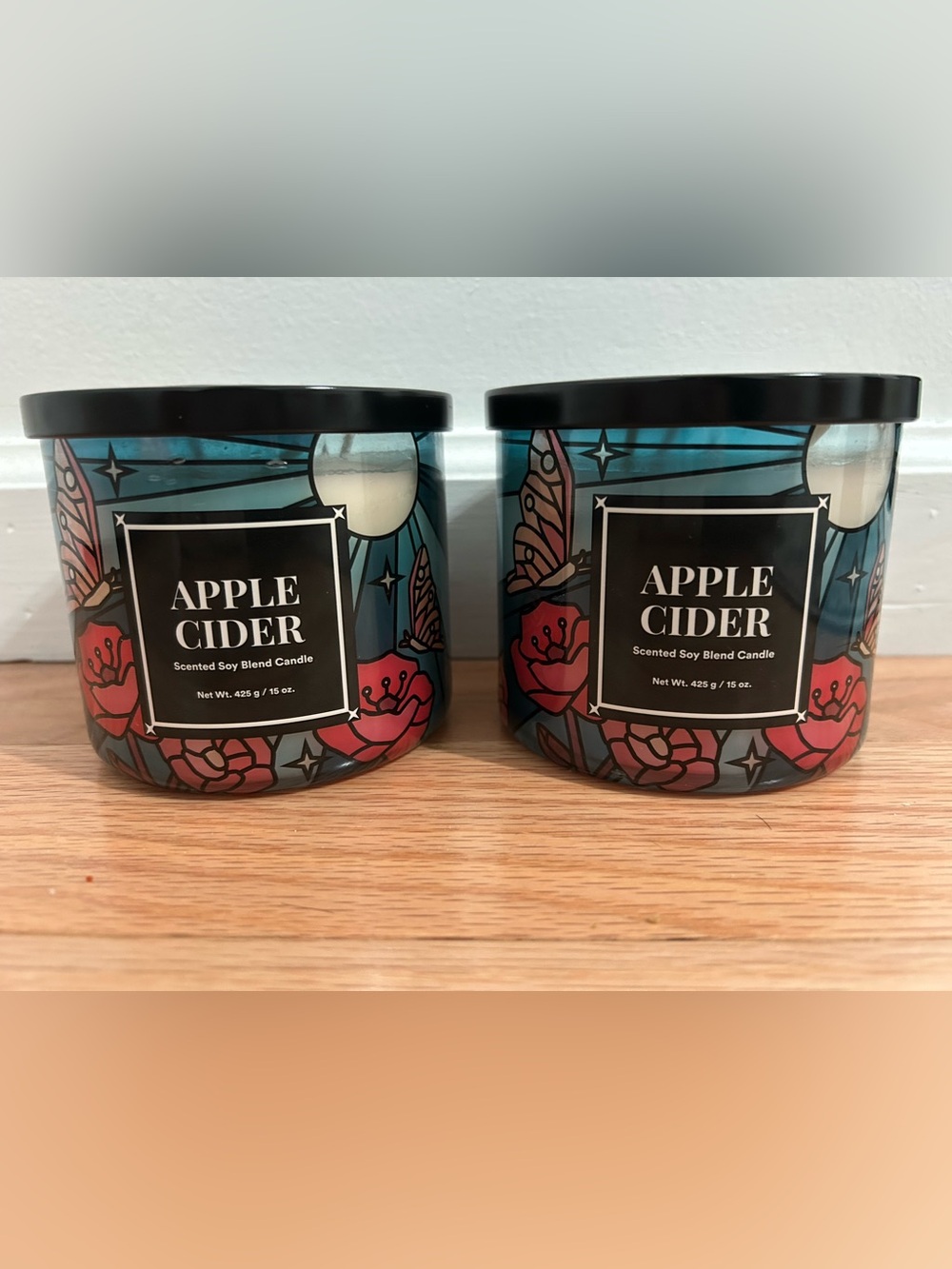 Ulta Apple Cider 3 wick candle set of 2 full size